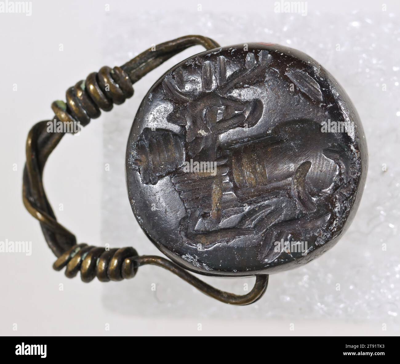 Uno dei ventuno sigilli, 800 a.C. - 400 d.C., varie, varie pietre semi-preziose, Mesopotamia, VIII secolo a.C. - V secolo d.C. Foto Stock