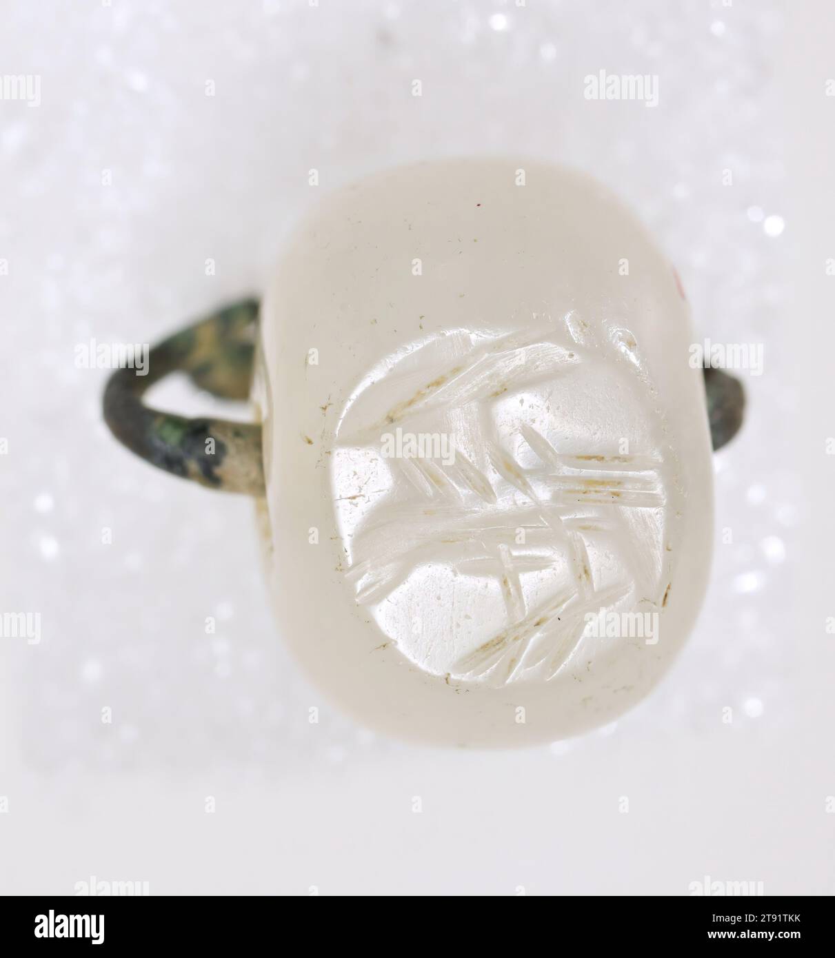 Uno dei ventuno sigilli, 800 a.C. - 400 d.C., varie, varie pietre semi-preziose, Mesopotamia, VIII secolo a.C. - V secolo d.C. Foto Stock