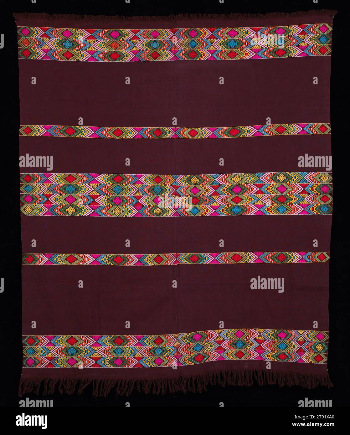 Minigonna, 2000-2004, 50 x 42 poll. (127 x 106,68 cm), cotone, Myanmar (Birmania), XXI secolo Foto Stock