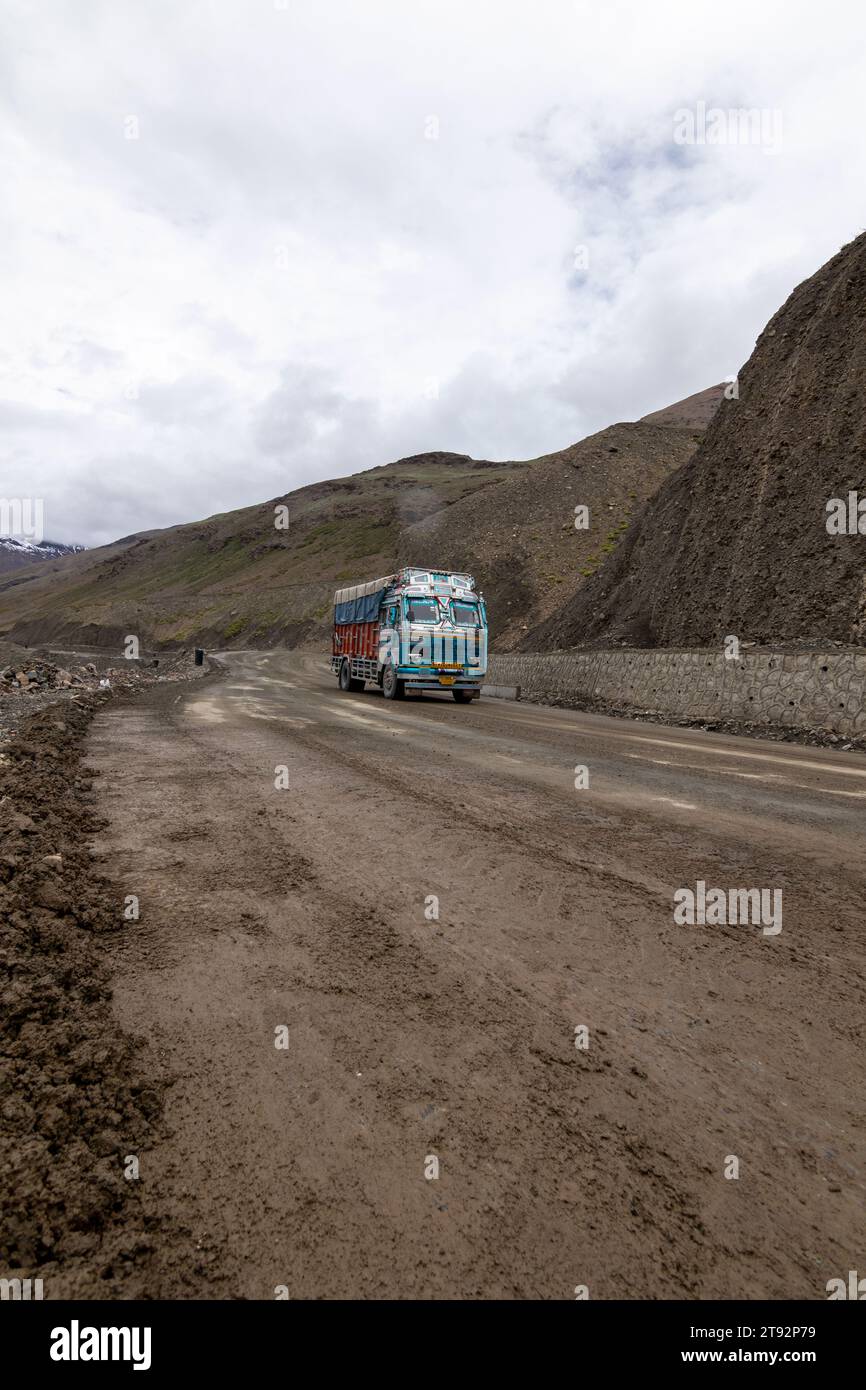 Ladakh Road Trip su camion Foto Stock