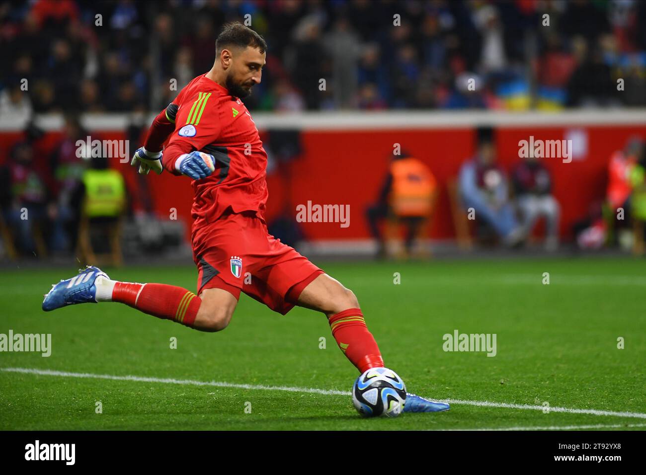 LEVERKUSEN, GERMANIA 20 novembre 2023 Gianluigi Donnarumma, UEFA