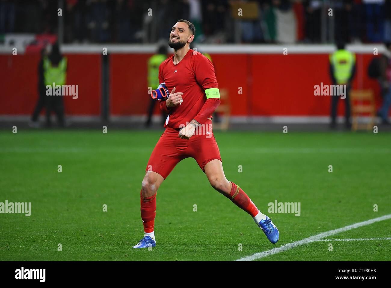 LEVERKUSEN, GERMANIA 20 novembre 2023 Gianluigi Donnarumma, UEFA