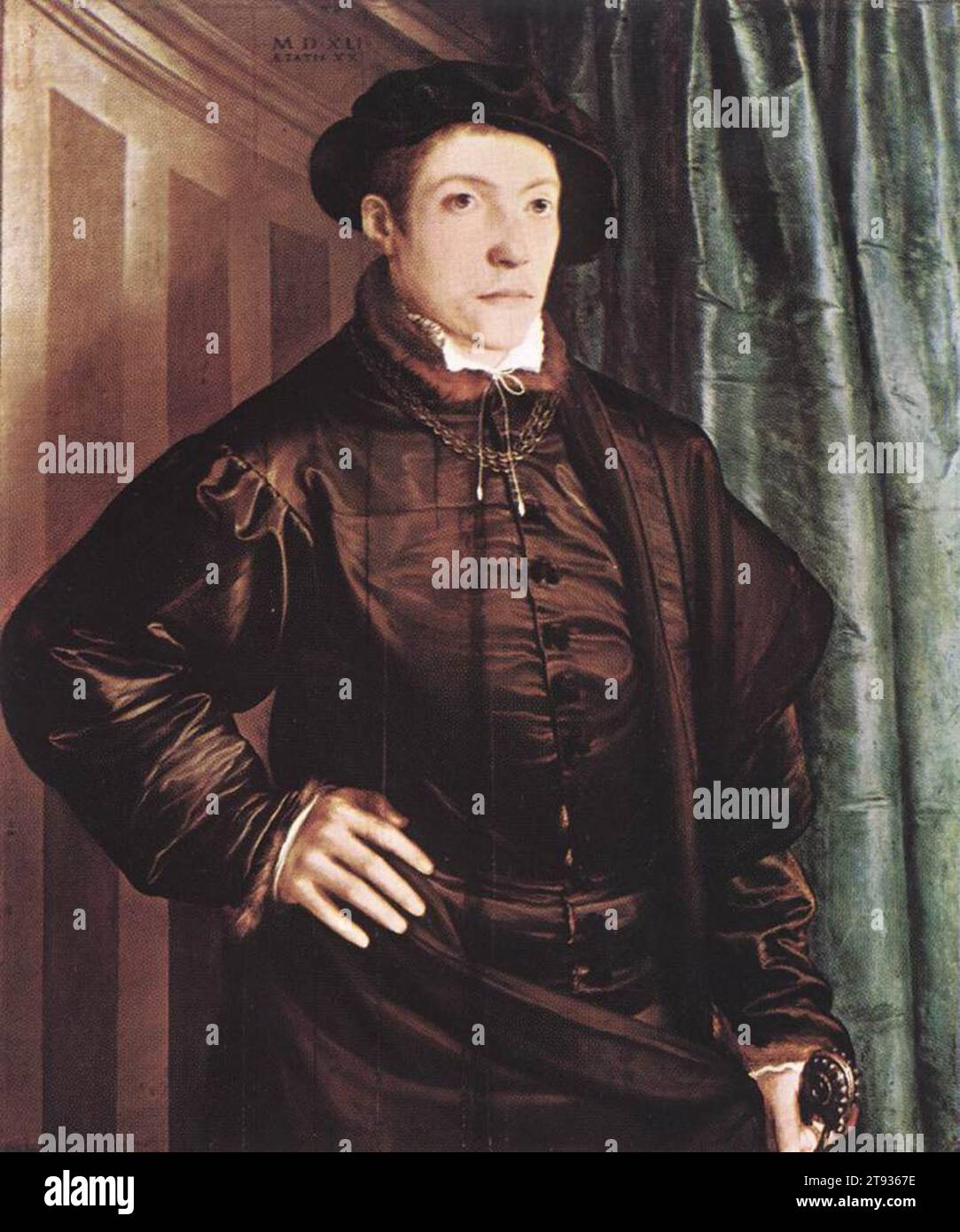 Christoph Fugger 1541 di Christoph Amberger Foto Stock