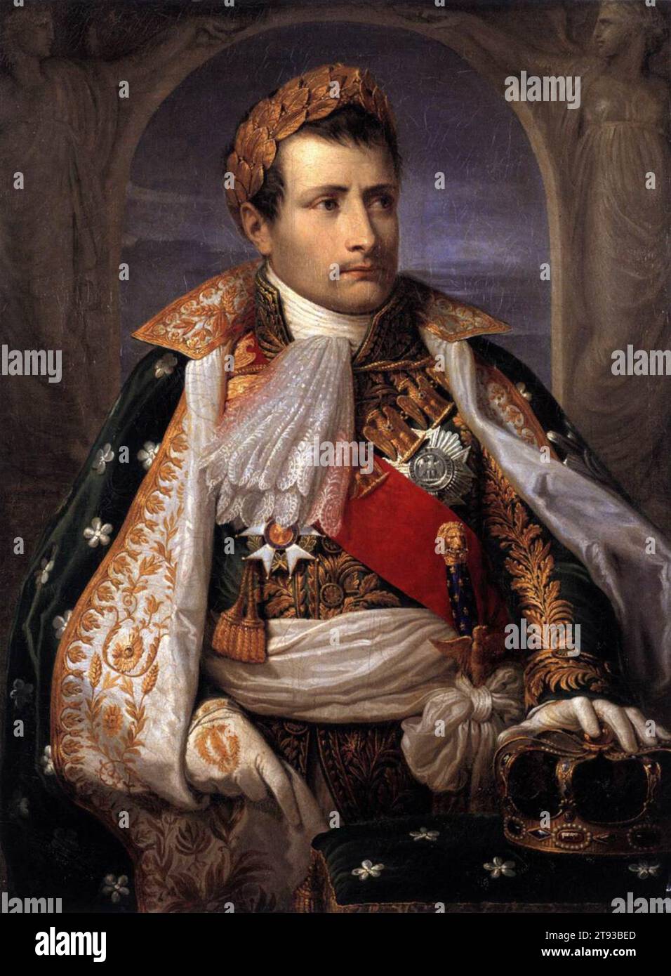 Ritratto di Napoleone, primo re d'Italia c. 1805 di Andrea Appiani Foto Stock