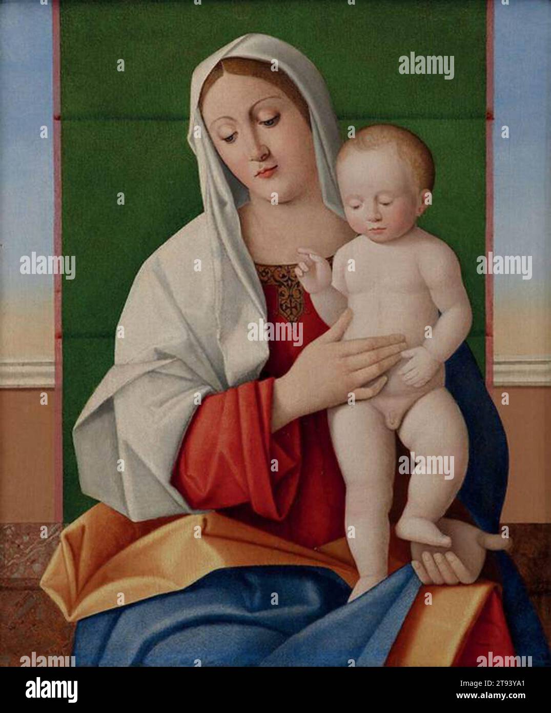 Vergine e bambino - di Marco bello Foto Stock