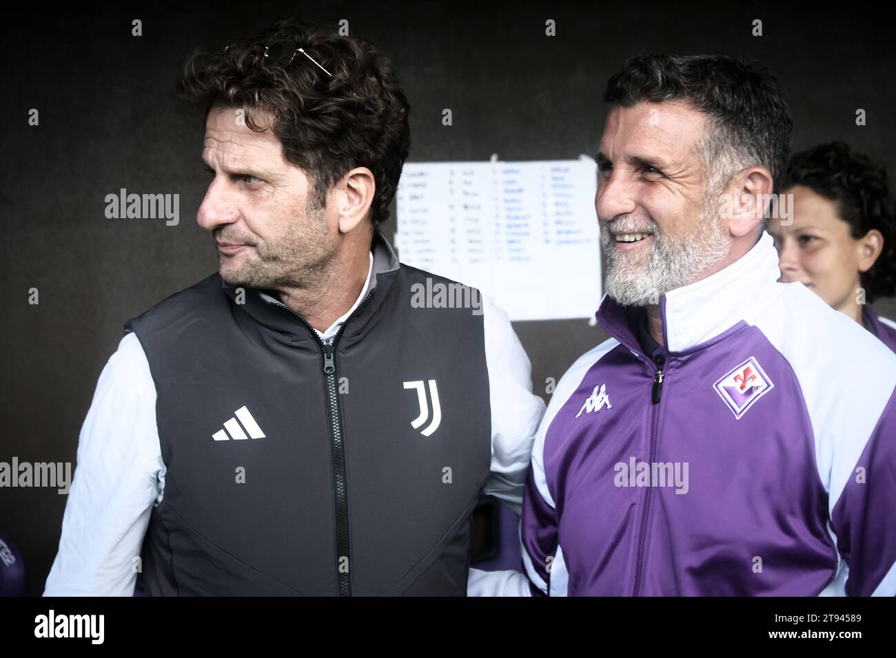 Fiorentina-Juventus femminile Stadio ViolaPark Foto Stock