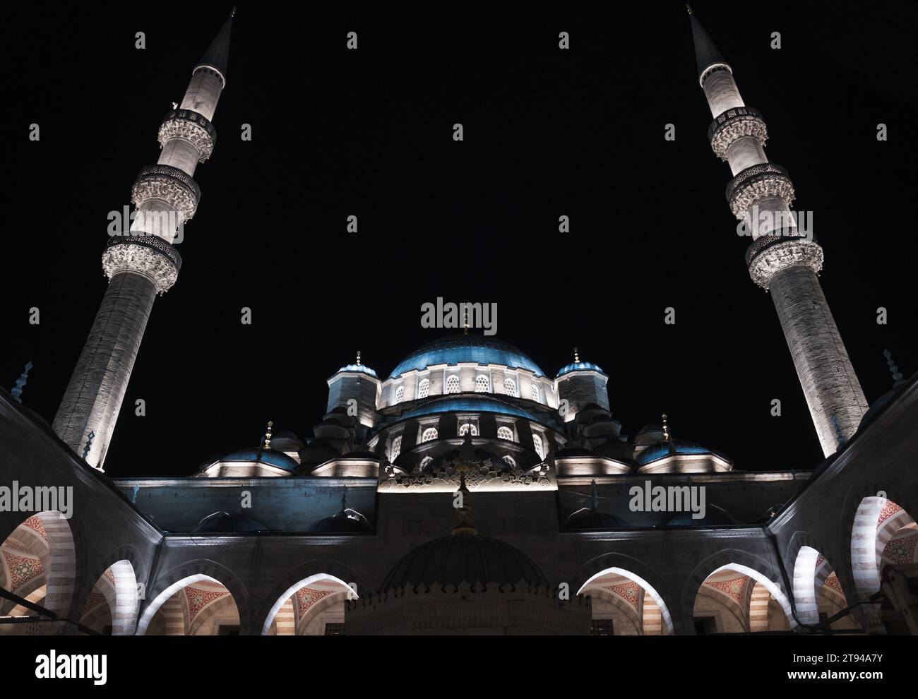Istanbul, la nuova moschea, Yeni Cami Foto Stock