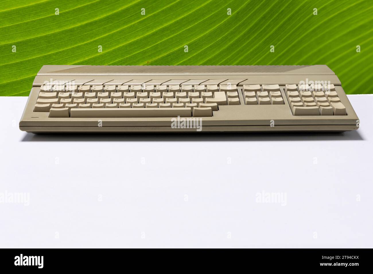 Computer degli anni '80 e '90, console di gioco a 16 bit Foto Stock