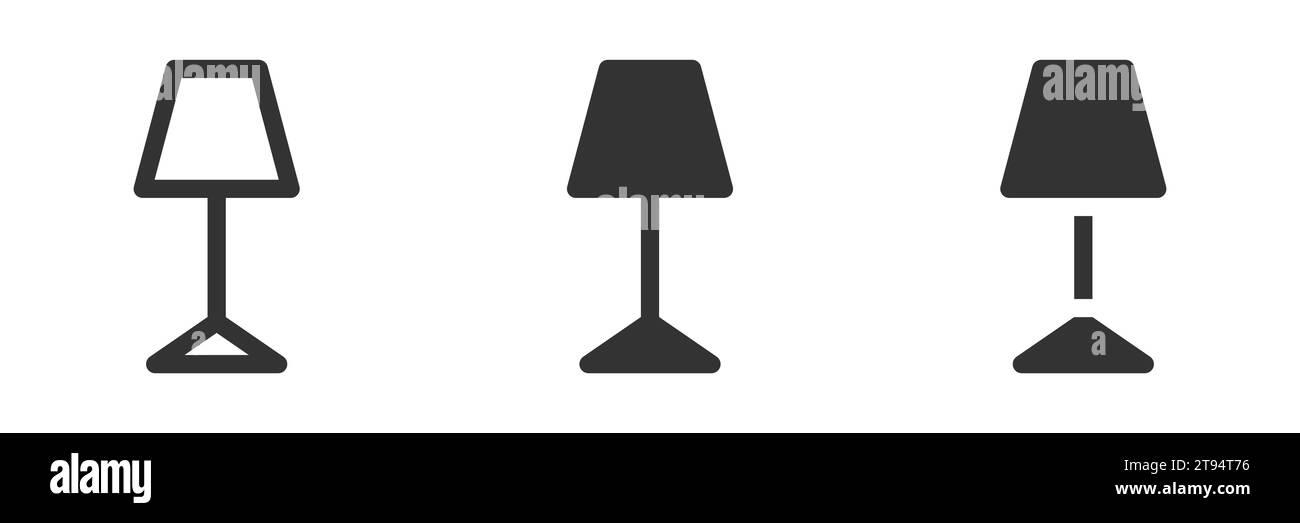 Icona luce notturna. Illustrazione vettoriale Illustrazione Vettoriale