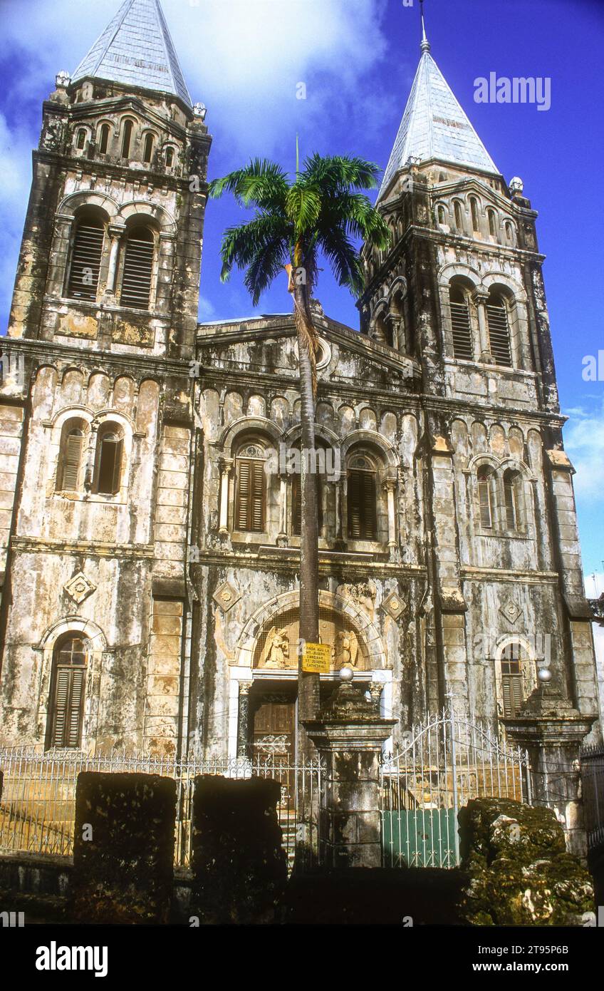 Stone Town, Zanzibar, Tanzania. Cattedrale anglicana di San Giuseppe costruita nel 1870 sul sito dell'ex mercato degli schiavi Foto Stock