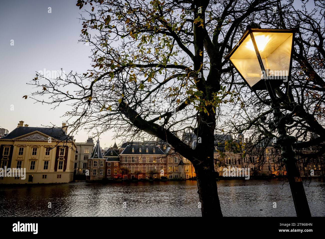 L'AIA - la Torre di Binnenhof, un giorno dopo le elezioni della camera dei rappresentanti. ANP ROBIN UTRECHT paesi bassi fuori - belgio fuori Foto Stock