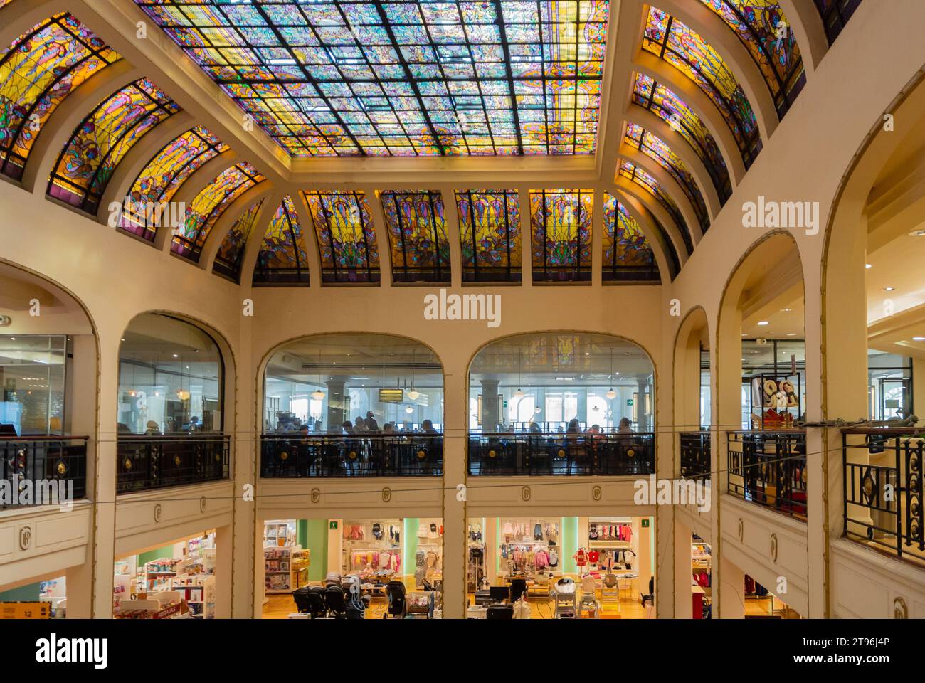 Città del Messico, CDMX, Messico, El Palacio de Hierro Centro o Navidad totalmente palacio è un grande magazzino, solo editoriale. Foto Stock