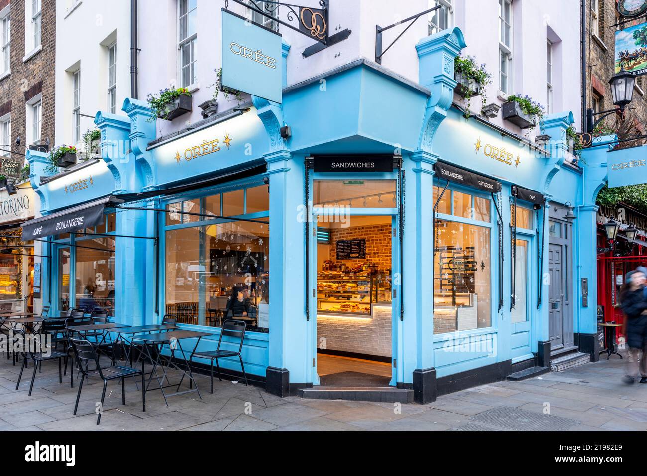 Oree French Boulangerie, Wellington Street, Covent Garden, Londra, Regno Unito Foto Stock