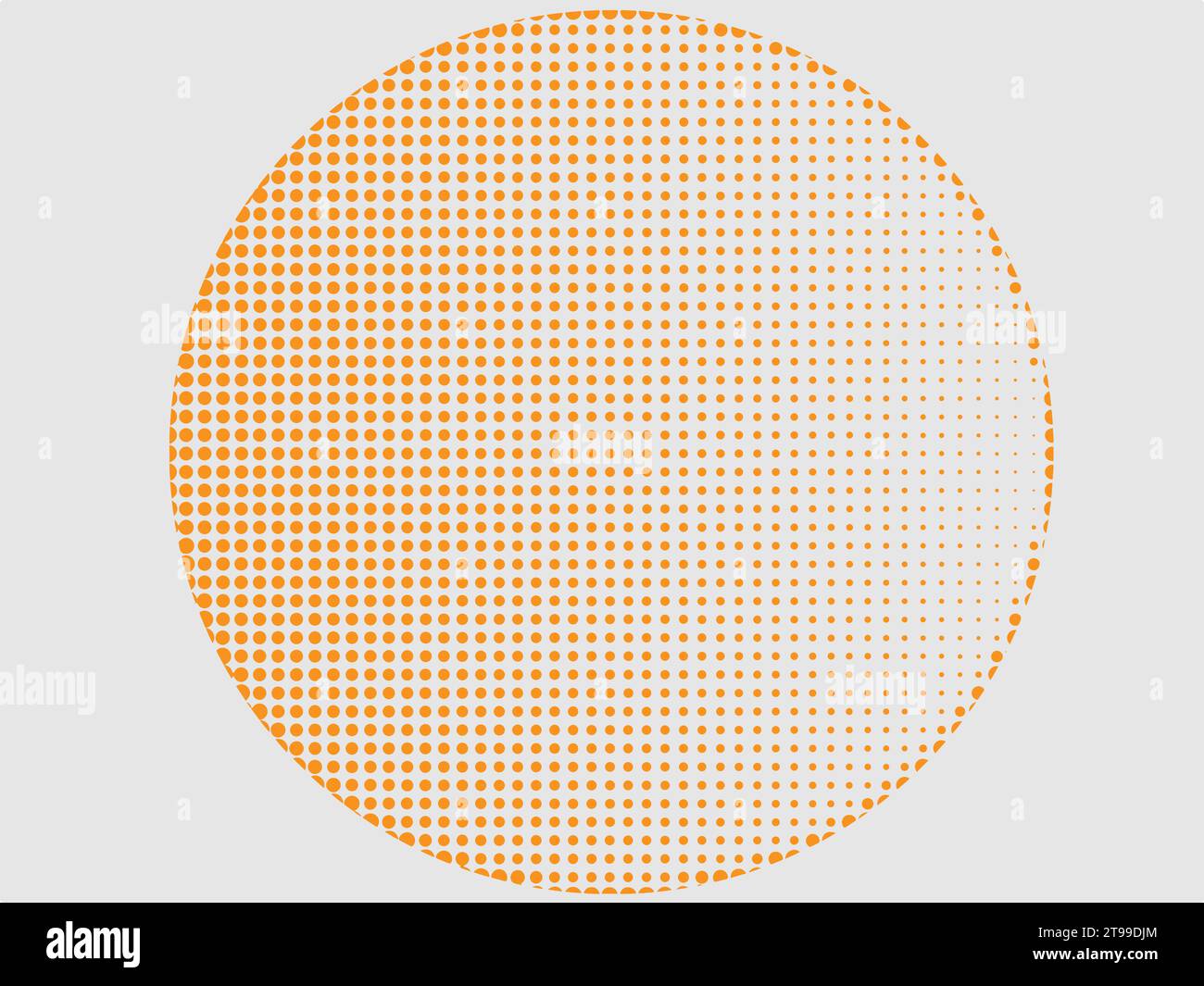 Sfumatura di mezzitoni, sfumatura tratteggiata, puntini uniformi che spruzzano mezzitoni sfondo dei puntini, illustrazione vettoriale di pattern geometrico Illustrazione Vettoriale