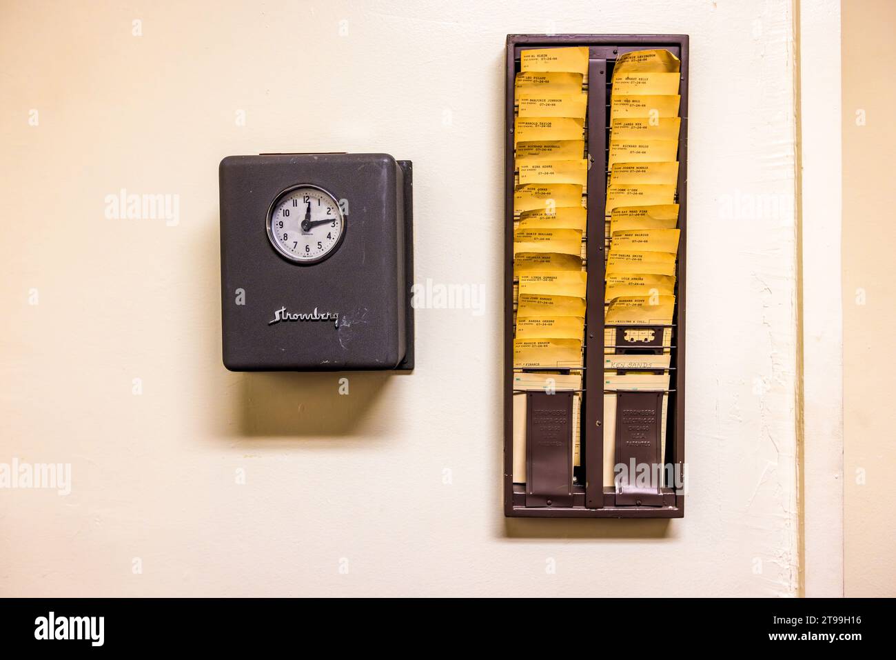 Il Motown Studios si trova in una fila di case nel quartiere storico Boston-Edison di Detroit. Detroit, Stati Uniti Foto Stock