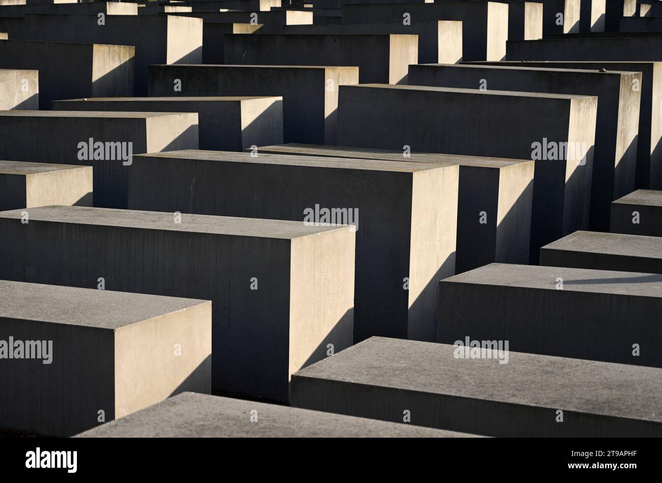 Berlino, Germania - 31 ottobre 2022: Memoriale agli ebrei assassinati d'Europa. Foto Stock