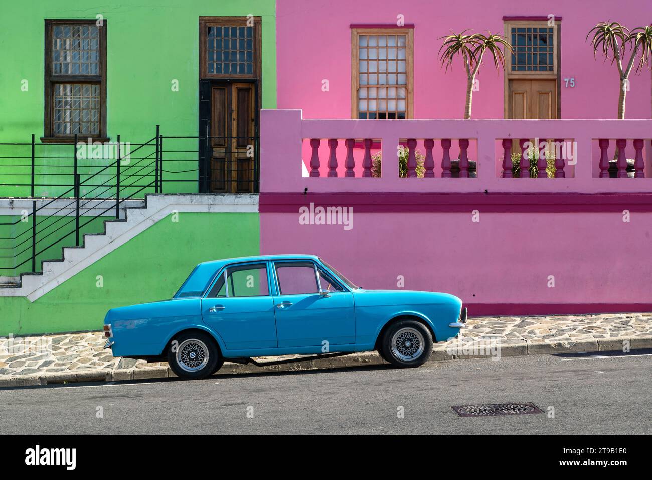 Città del Capo - Sud Africa - quartiere Bo-Kaap Foto Stock