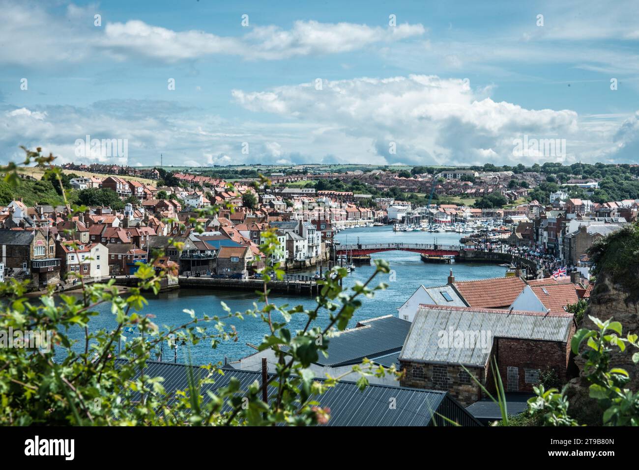 Nel villaggio Raymond Boswell Foto Stock