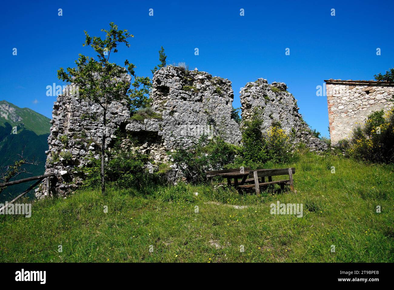 Parco Nazionale del Gran Sasso e dei Monti della Laga, regione Abruzzo, Italia Foto Stock