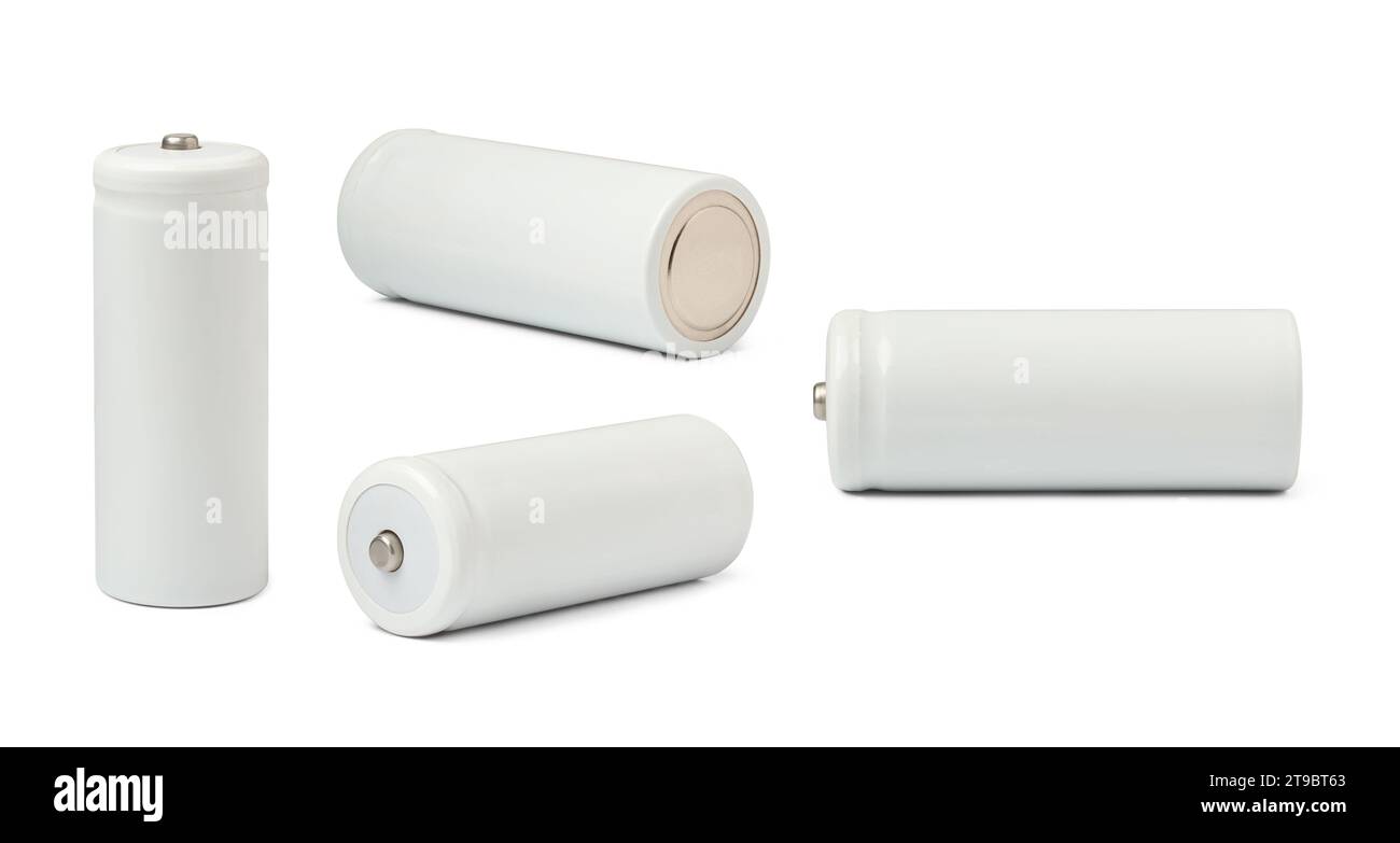 batterie ricaricabili agli ioni di litio, batterie di tipo 26650 utilizzate in applicazioni ad alto consumo come veicoli elettrici, alimentano torce ad alta potenza per utensili Foto Stock