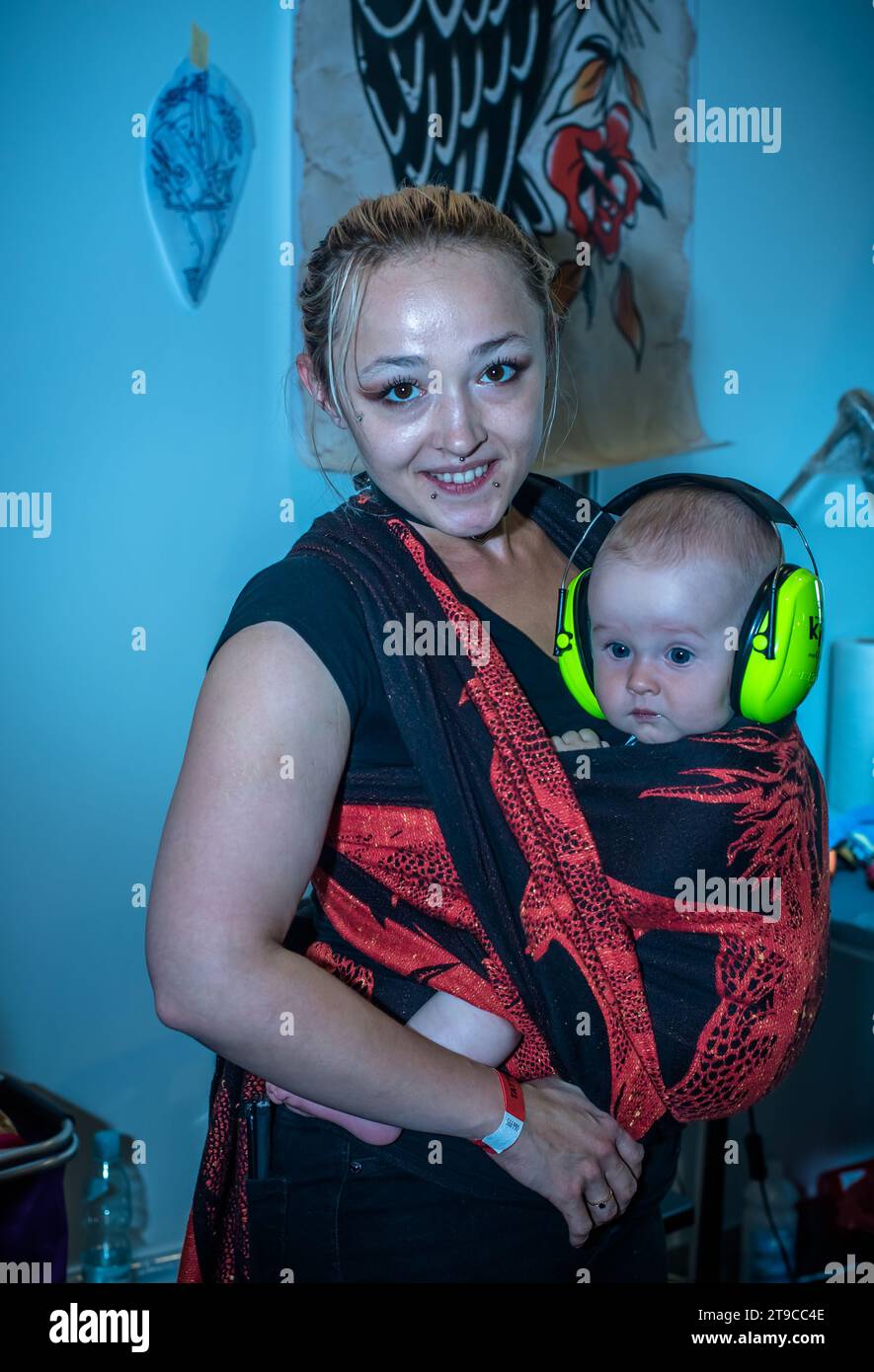 Varsavia. Polonia. 2019 Varsavia Tattoo Days 2019 Foto Stock