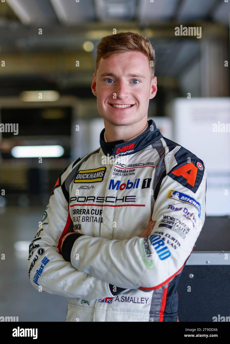 Porsche Motorsport Junior Shootout 2023, Adam Smalley (Regno Unito), Porsche Carrera Cup Gran Bretagna Foto Stock