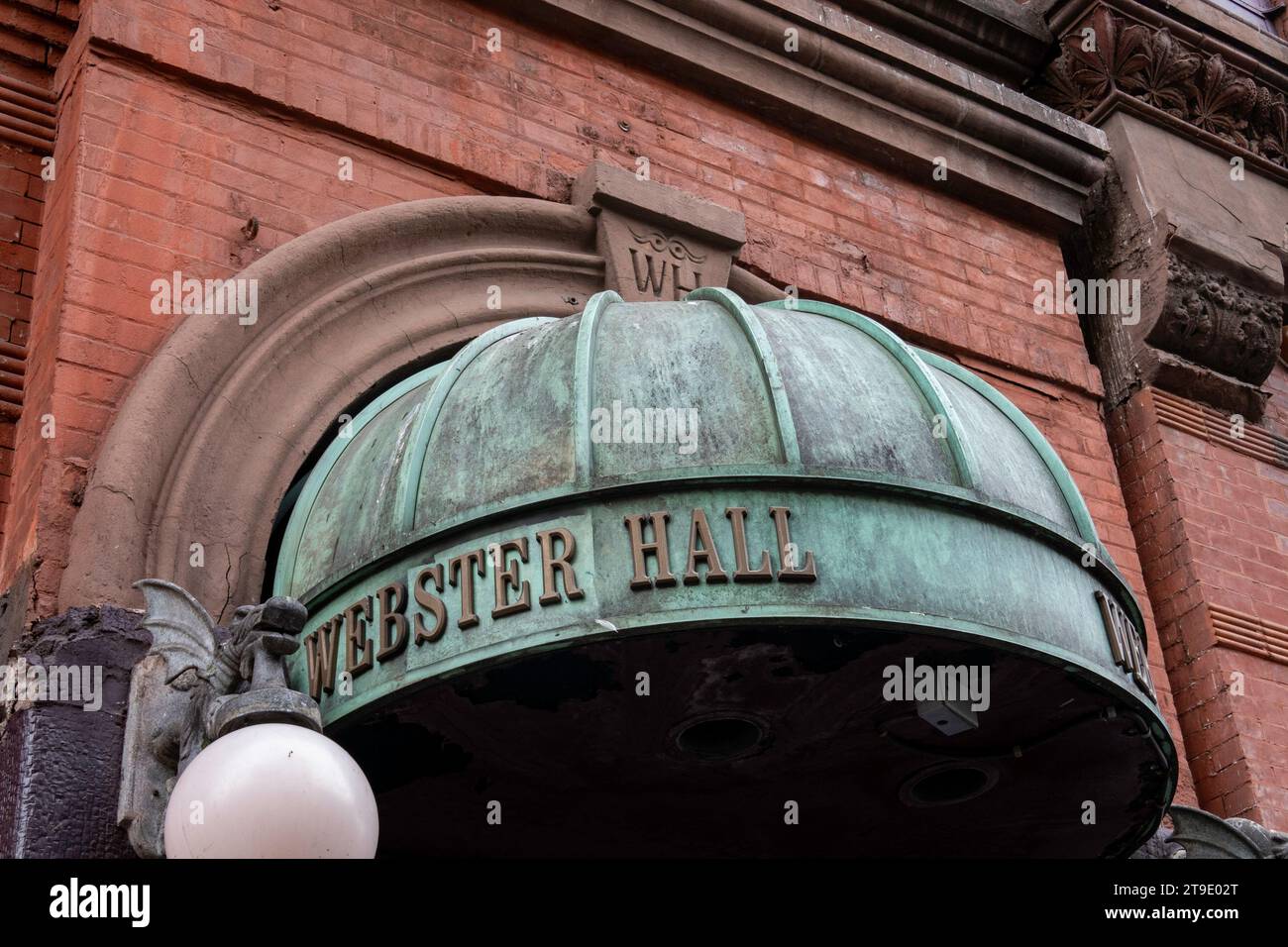 Webster Hall è un luogo storico situato nell'East Greenwich Village, New York City, USA 2023 Foto Stock