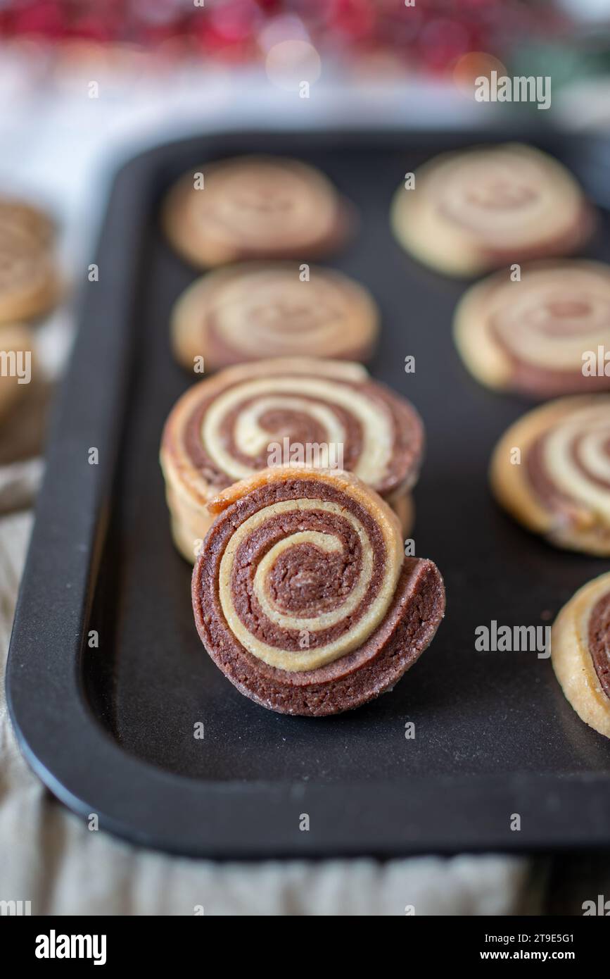 tipici biscotti di natale tedeschi Foto Stock