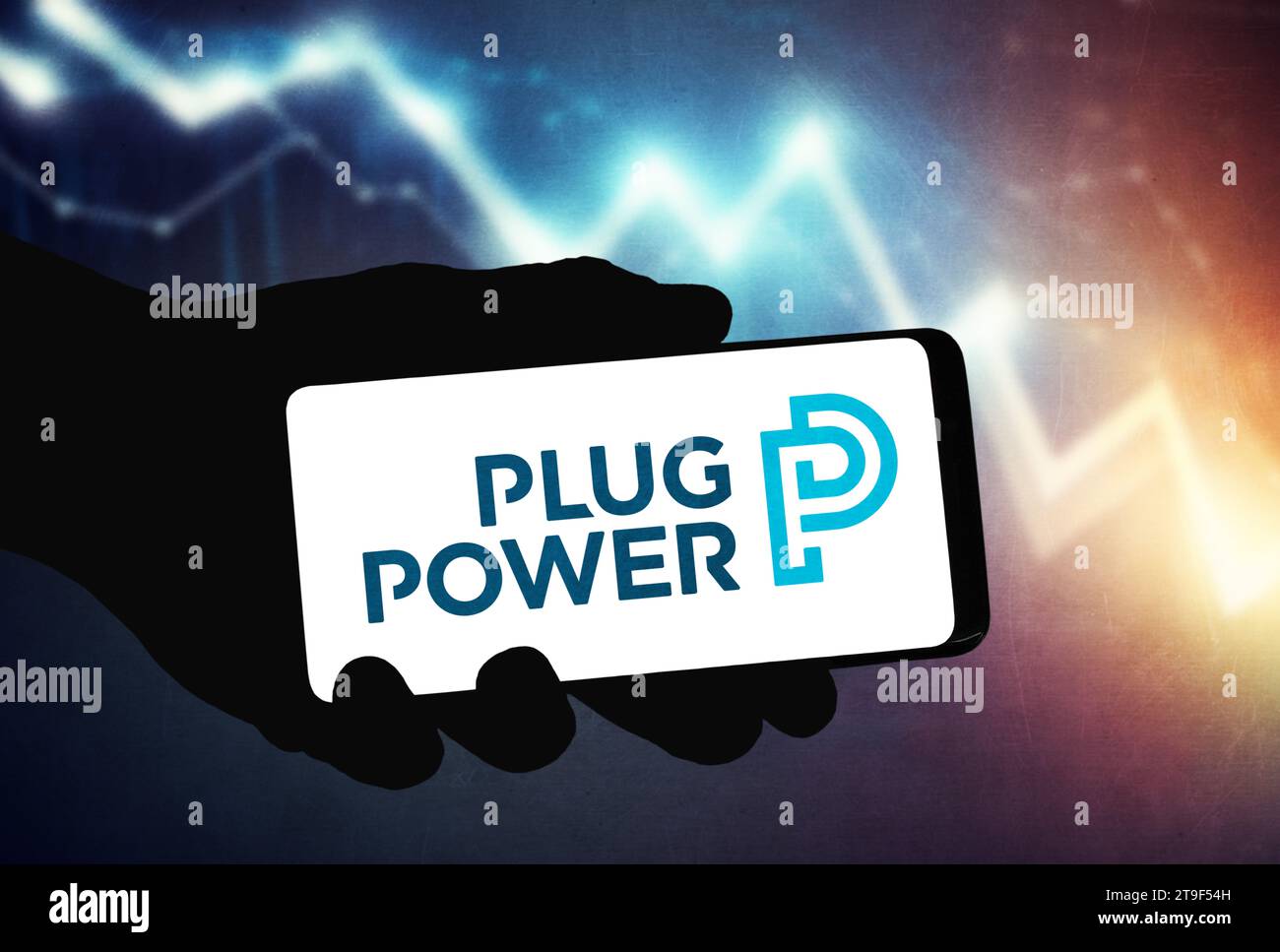 Plug Power - azienda impegnata nello sviluppo di sistemi di celle a combustibile a idrogeno Foto Stock