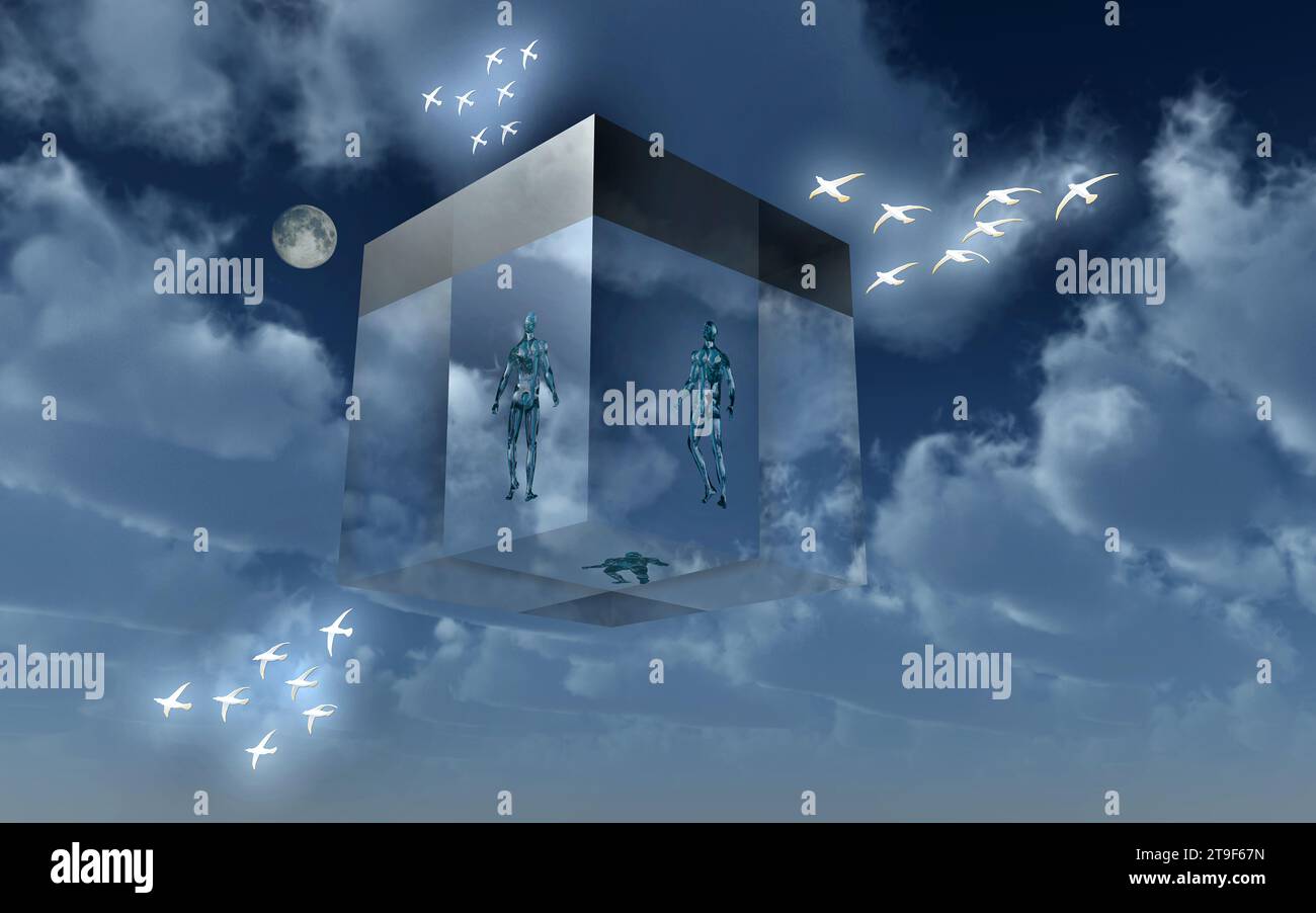 Heavens Gate Foto Stock