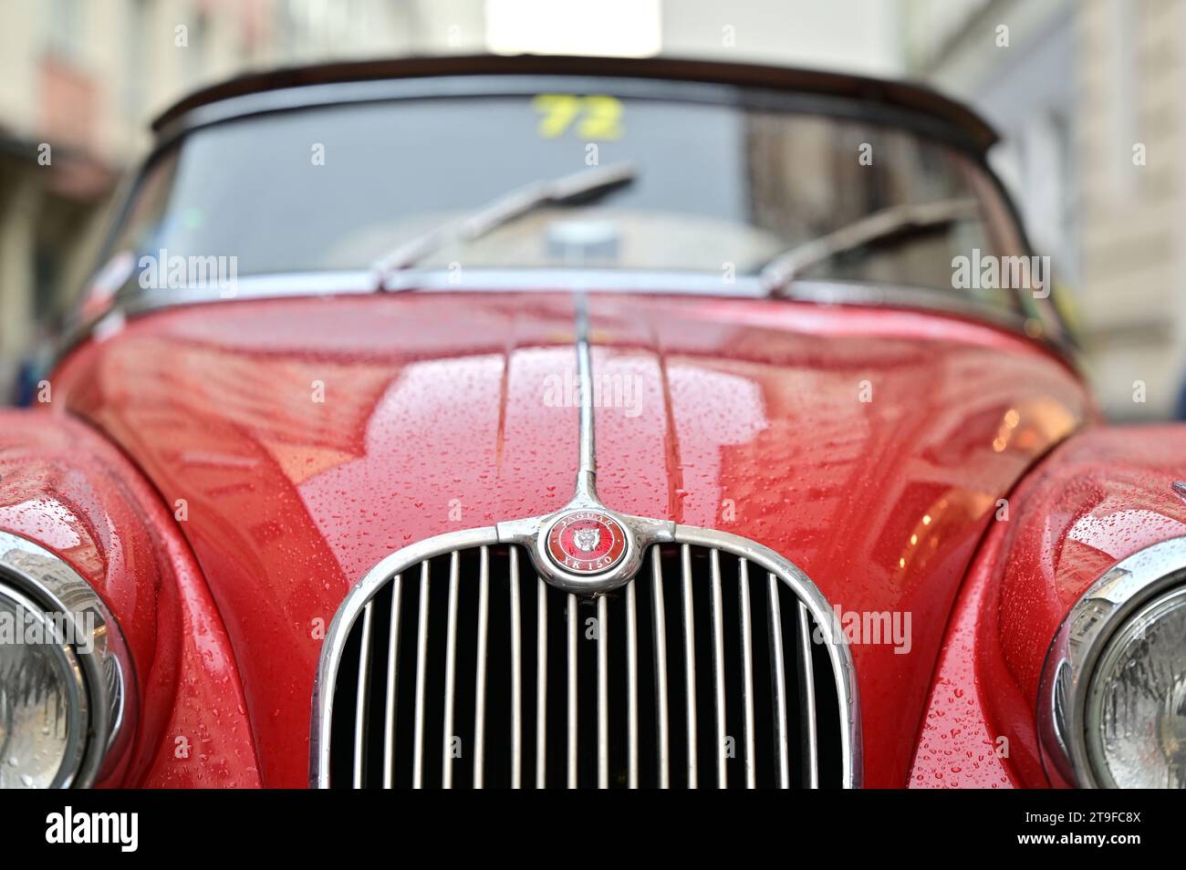 L'Ennstal Classic è uno dei più famosi rally di auto d'epoca in Austria e in Europa per le automobili storiche Foto Stock