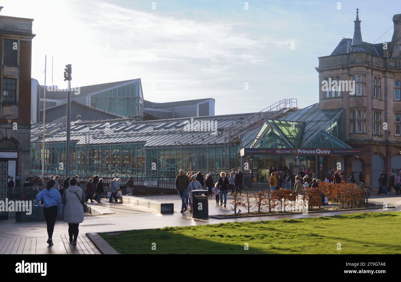 Centro commerciale Princes Quay, Hull, East Yorkshire Foto Stock