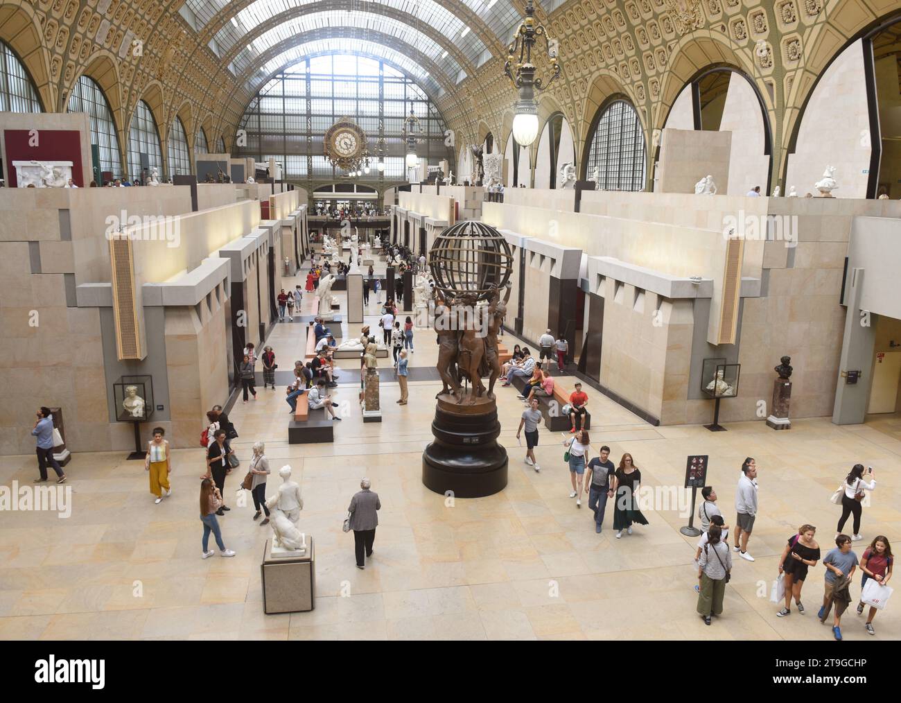Parigi, Francia - 29 agosto 2019: Visita al Museum d'Orsay di Parigi, Francia. Foto Stock