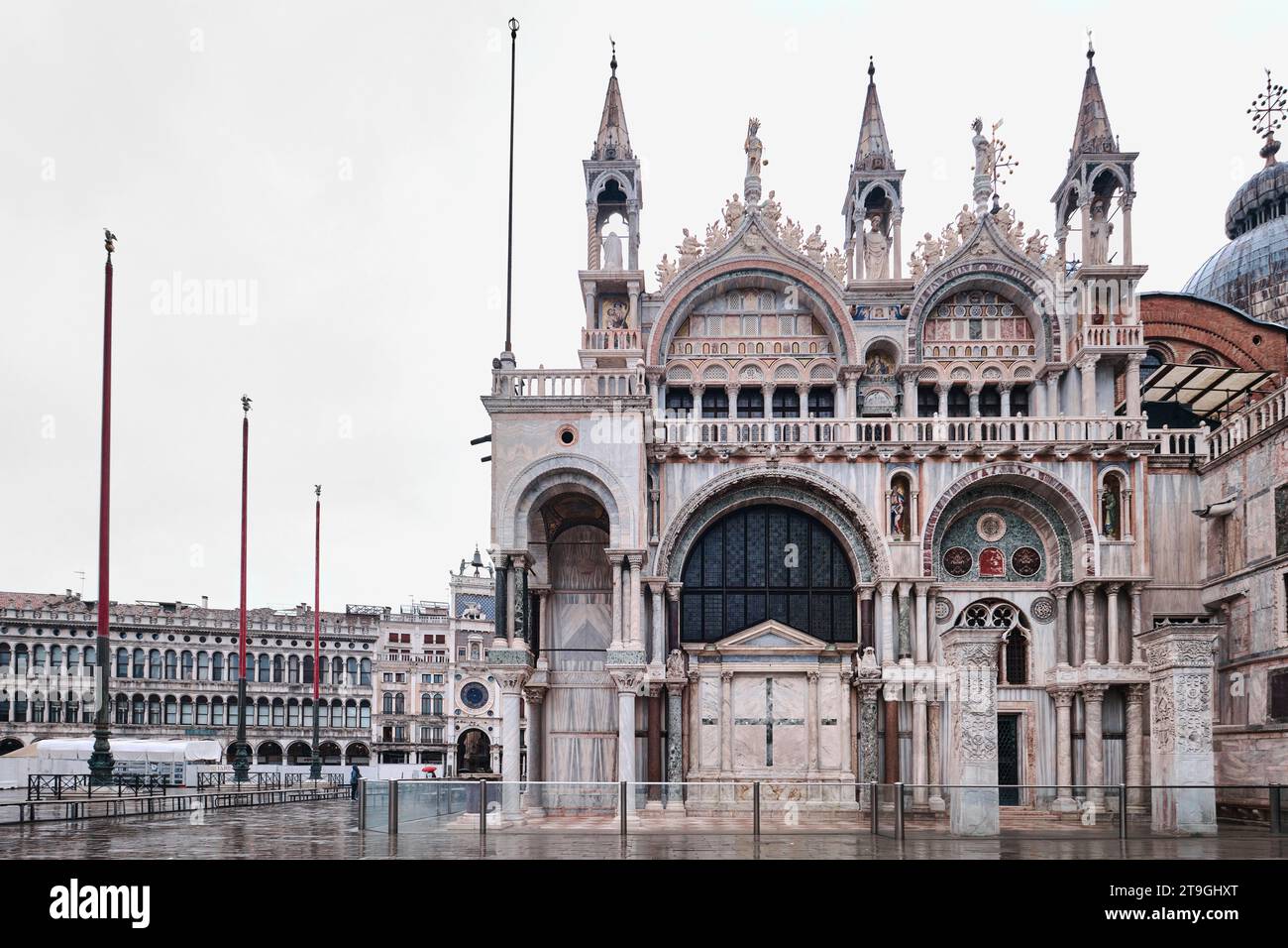 Venezia, Italia - 9 novembre 2023: St basilica di San Marco Foto Stock