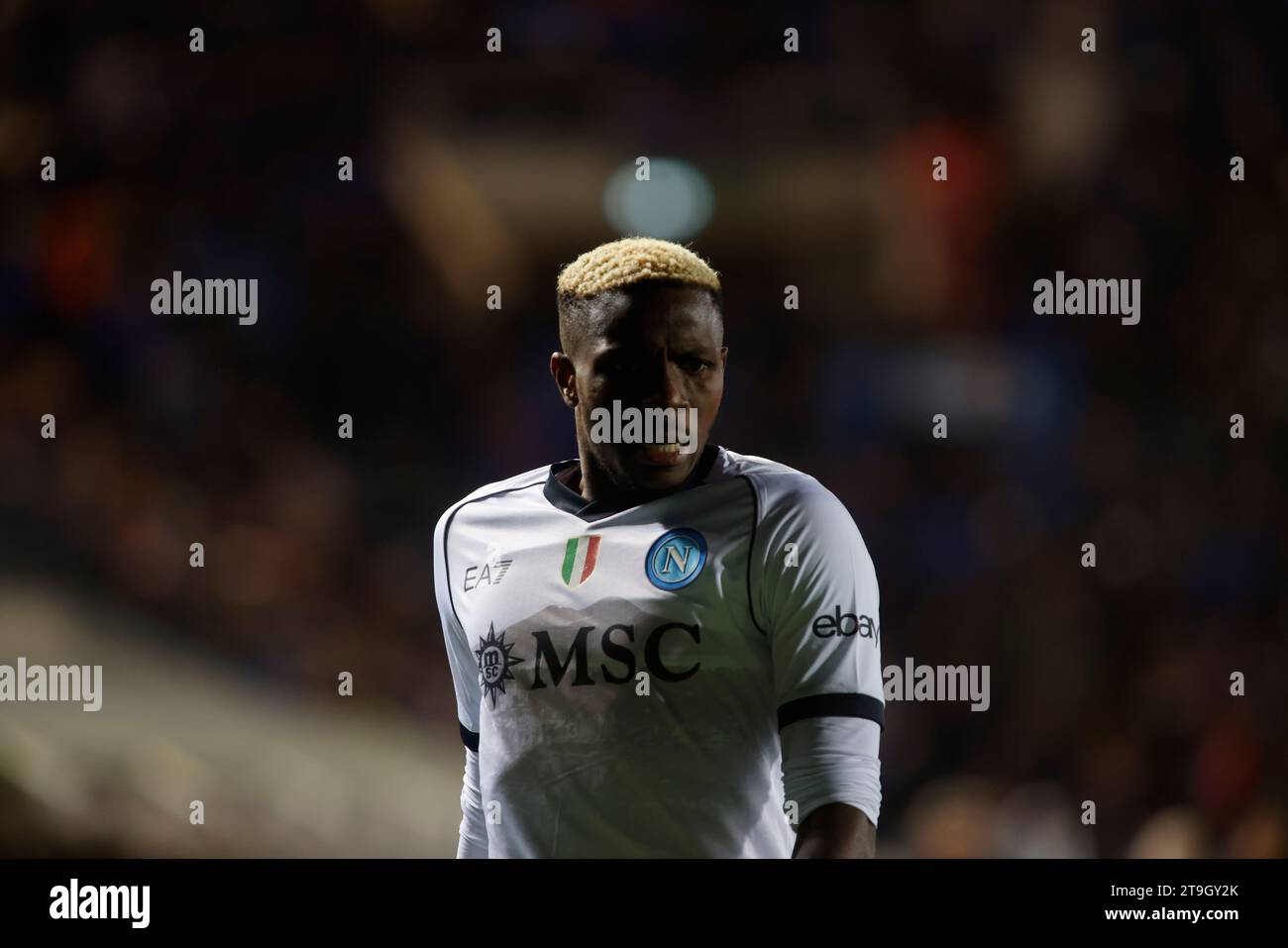 Bergamo, Italia. 25 novembre 2023. Atalanta BC / SIC Napoli, Gewiss Stadium Credit: Nderim Kaceli/Alamy Live News Foto Stock