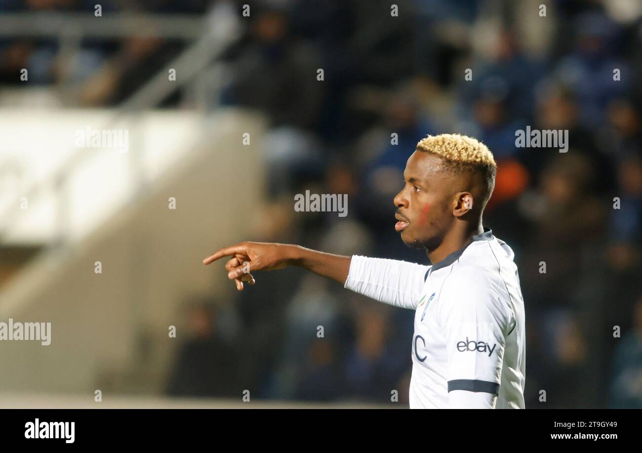 Bergamo, Italia. 25 novembre 2023. Atalanta BC / SIC Napoli, Gewiss Stadium Credit: Nderim Kaceli/Alamy Live News Foto Stock