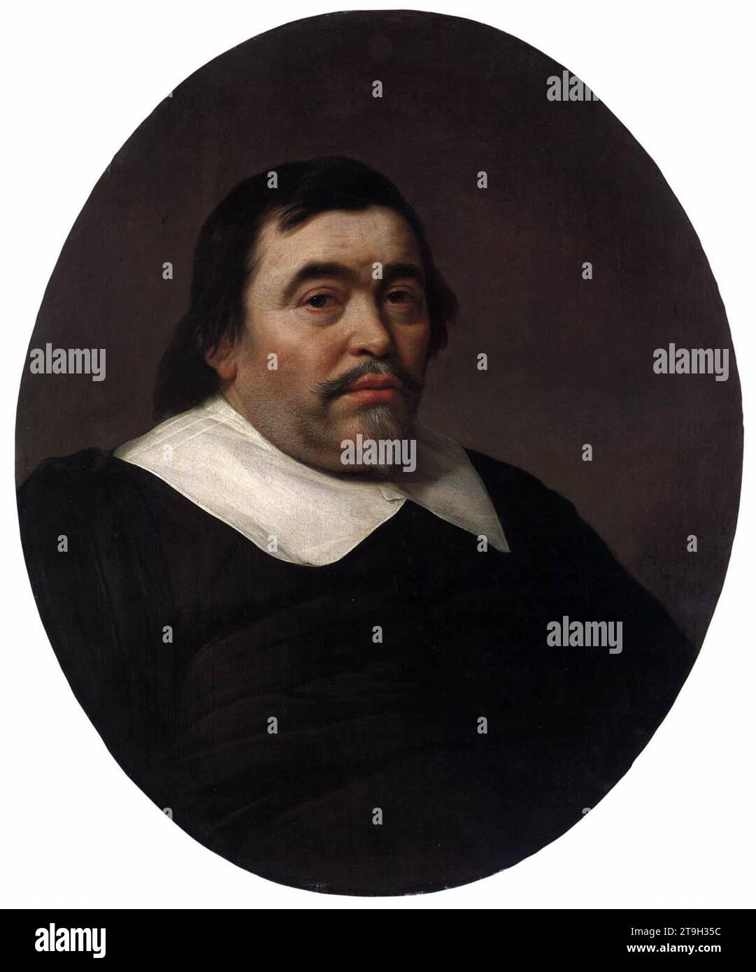 Ritratto di un uomo 1647 di Bartholomeus Van Der Helst Foto Stock