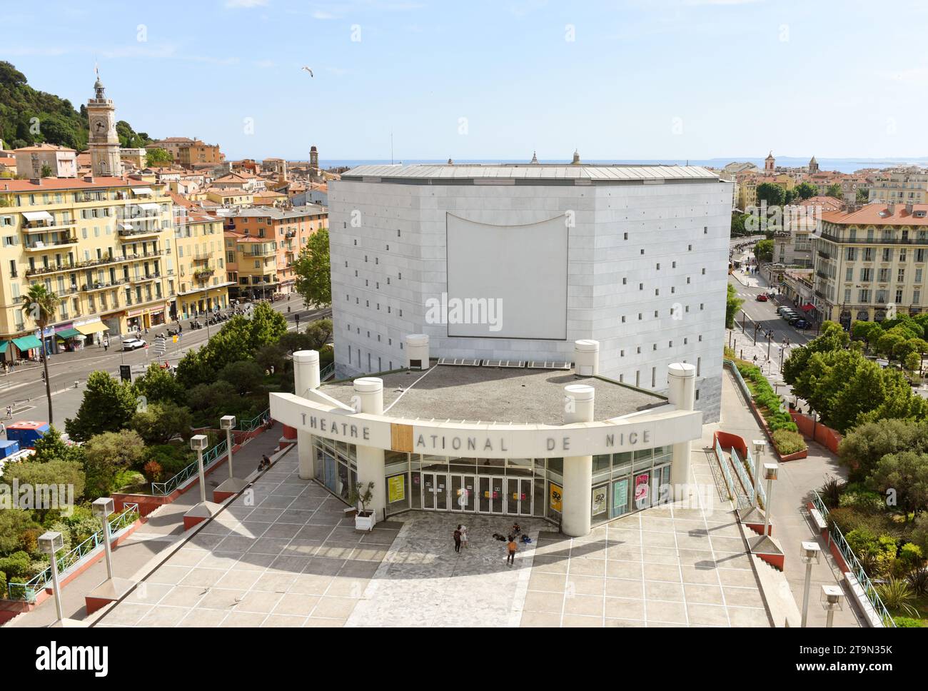 Nizza, Francia - 19 giugno 2019: Teatro nazionale di Nizza. Foto Stock