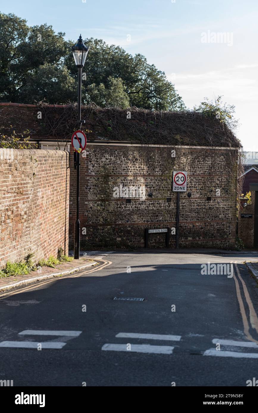 Rotten Row a Lewes, East Sussex Foto Stock