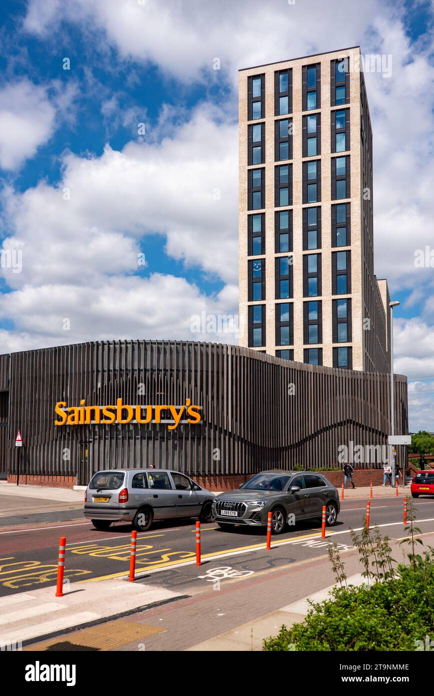 Battery Park Student Hall of residence, Selly Oak, Birmingham, Regno Unito Foto Stock