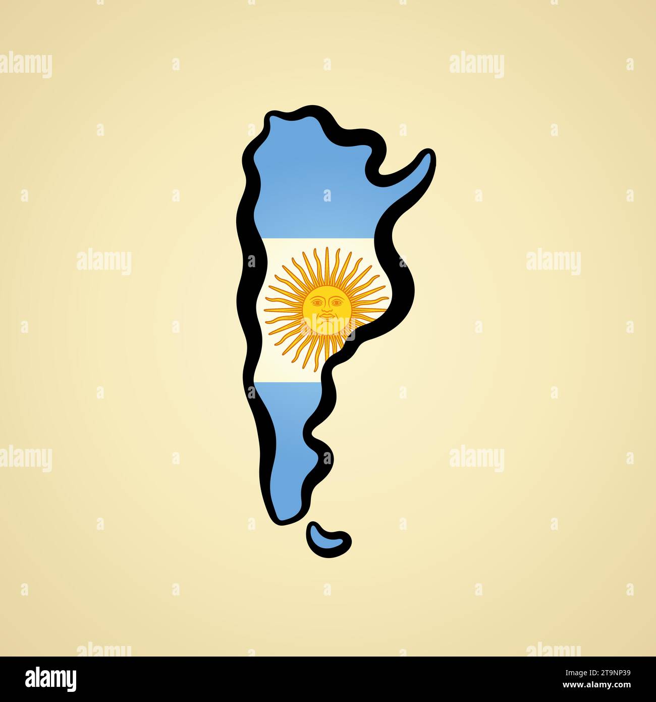 Collana Con Ciondolo Mappa E Bandiera Dell'Argentina, In Acciaio Inox, Unisex, Regalo Perfetto Per Ogni Occasione