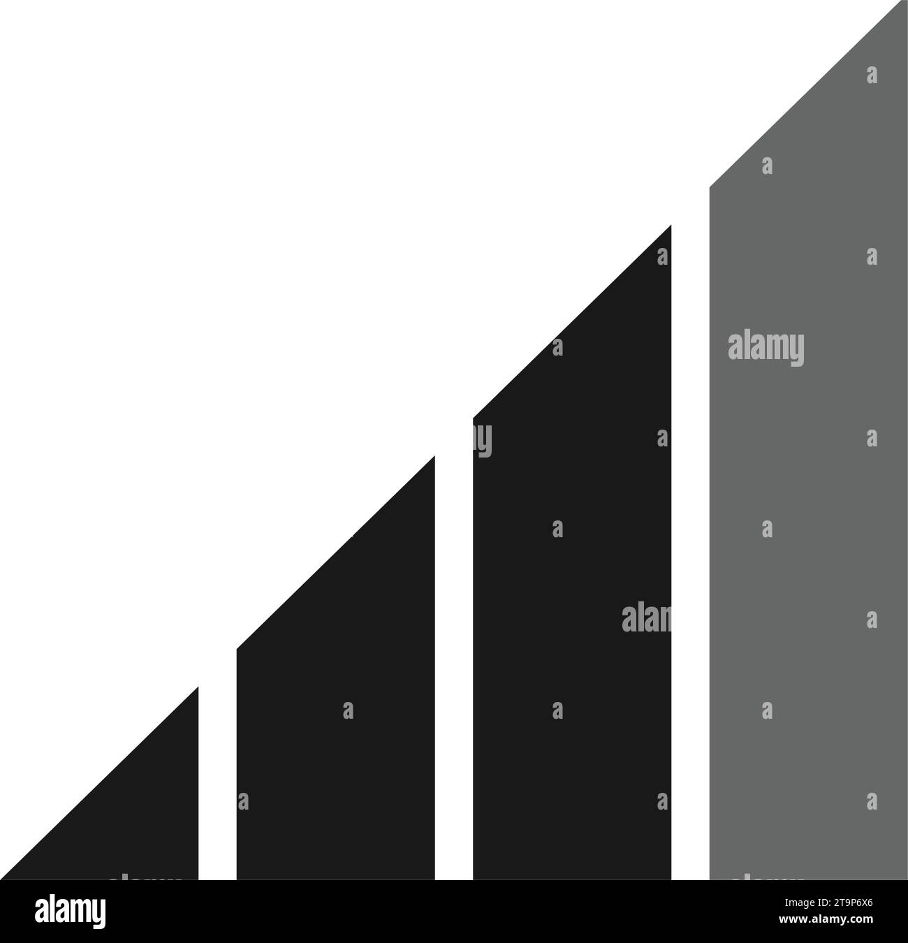 icona del segnale cellulare disegno illustrativo vettoriale Illustrazione Vettoriale