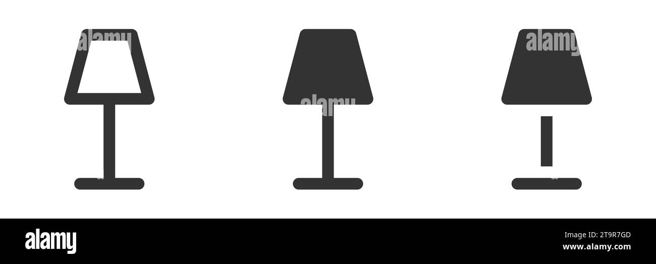 Icona luce notturna. Illustrazione vettoriale Illustrazione Vettoriale