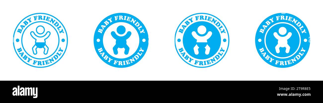 Set di icone per bambini. Illustrazione vettoriale Illustrazione Vettoriale