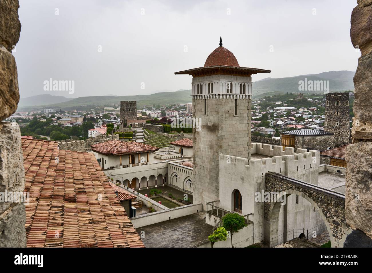 Burg Rabati, Schloss von Achalziche, Akhaltsikhe, Samzche-Dschawachetien, Georgien Foto Stock