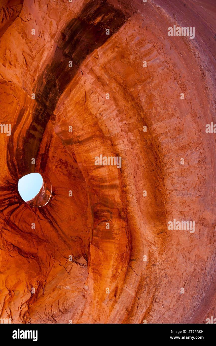 The Eye of the Sun, meraviglia naturale, set cinematografico, Monument Valley, Utah, USA Foto Stock