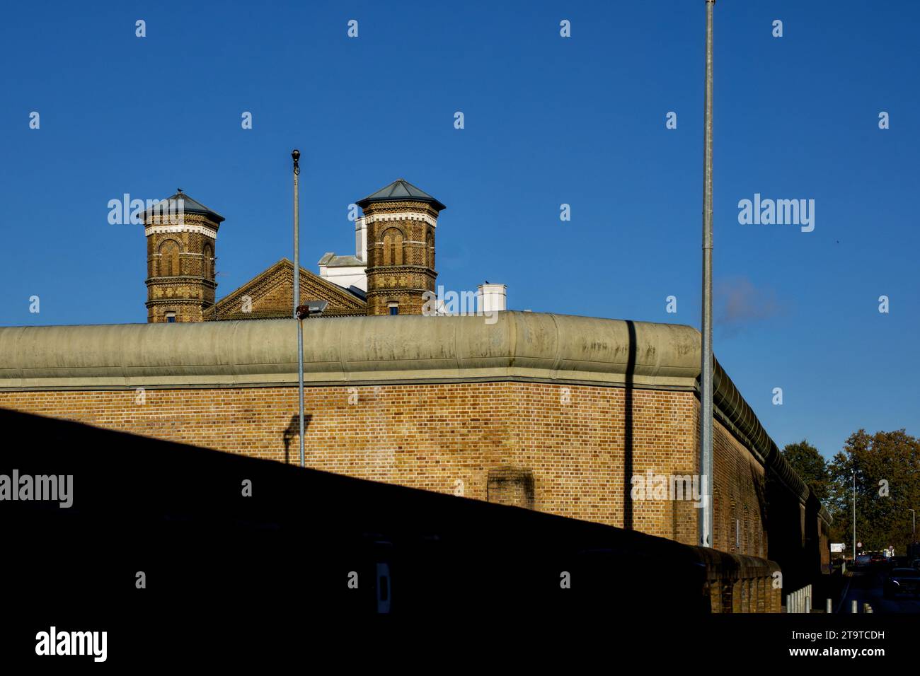 Wormwood Scrubs Prison, Du cane Road, Borough of Hammersmith & Fulham, Londra, Inghilterra, Regno Unito Foto Stock