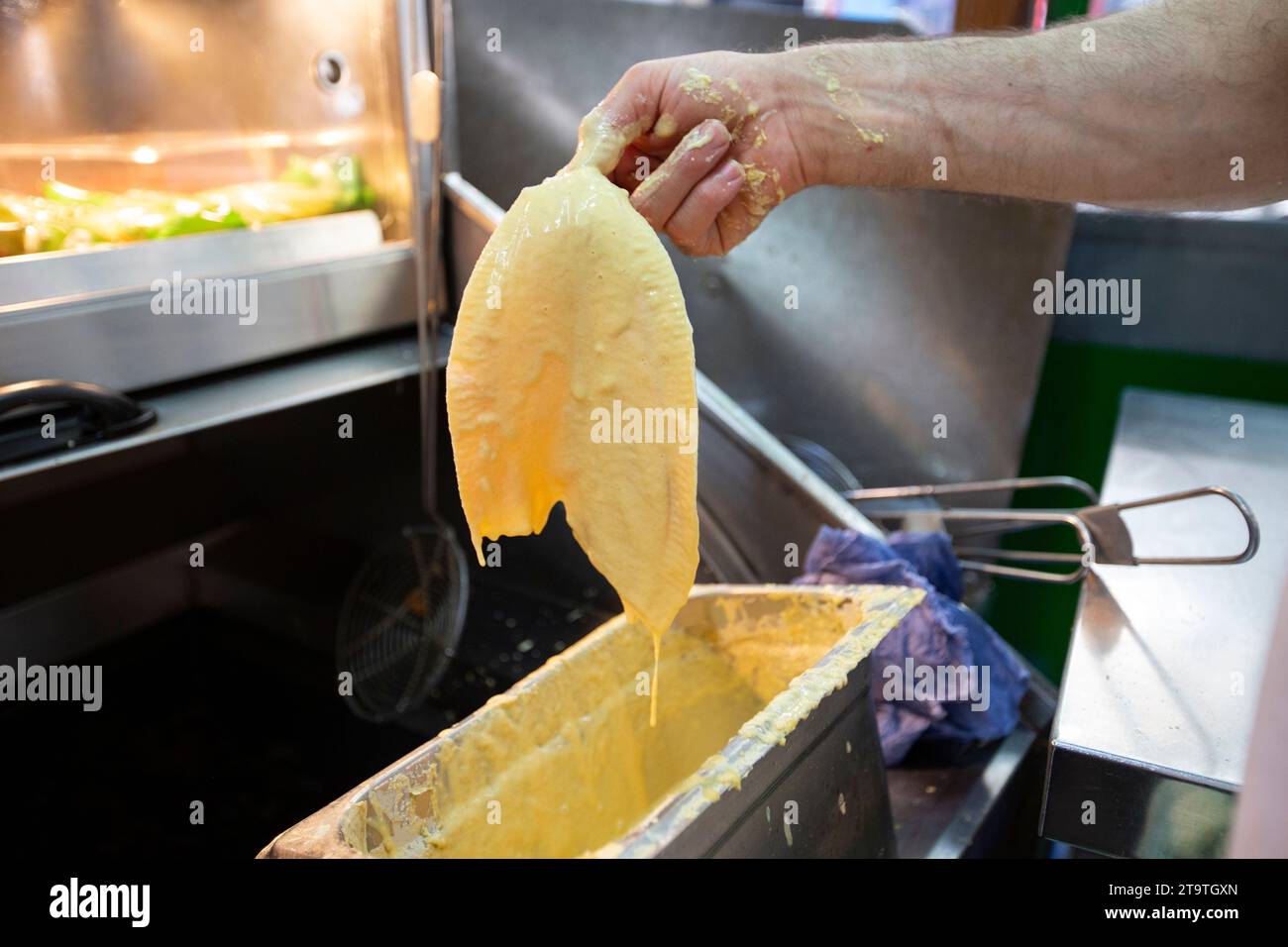 The Rock and Sole plaice, Fish and Chip Shop, Endell Street, Covent Garden, Londra, Inghilterra, Regno Unito Foto Stock