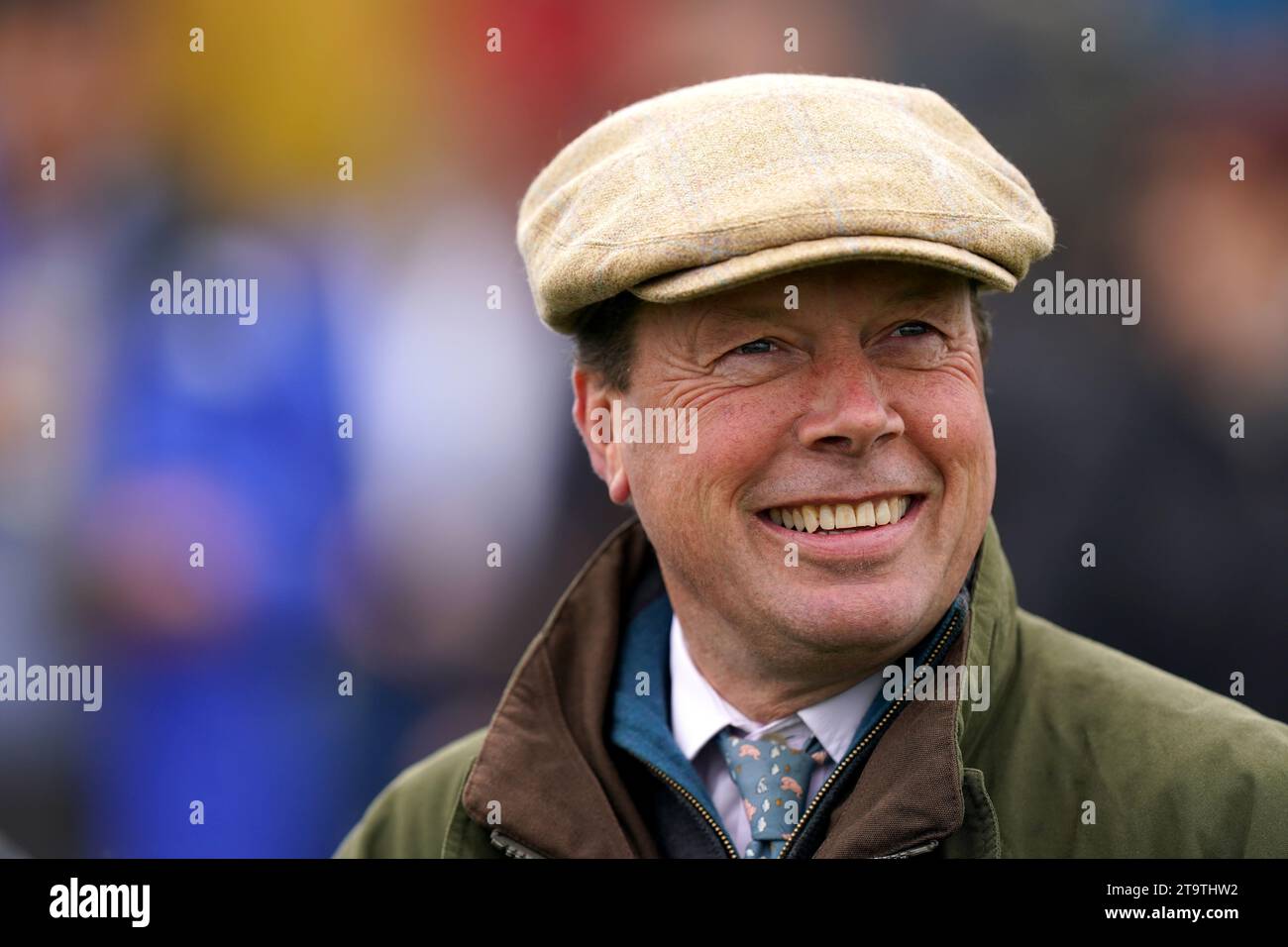 Foto del file datata 11-11-2021 di Henry Daly, che può cavalcare il suo primo vincitore a Kelso quando Wyenot compie il lungo viaggio dalla sua base dello Shropshire per l'Every Race Live su Racing TV l'ostacolo dei novizi di Mares. Data di emissione: Lunedì 27 novembre 2023. Foto Stock