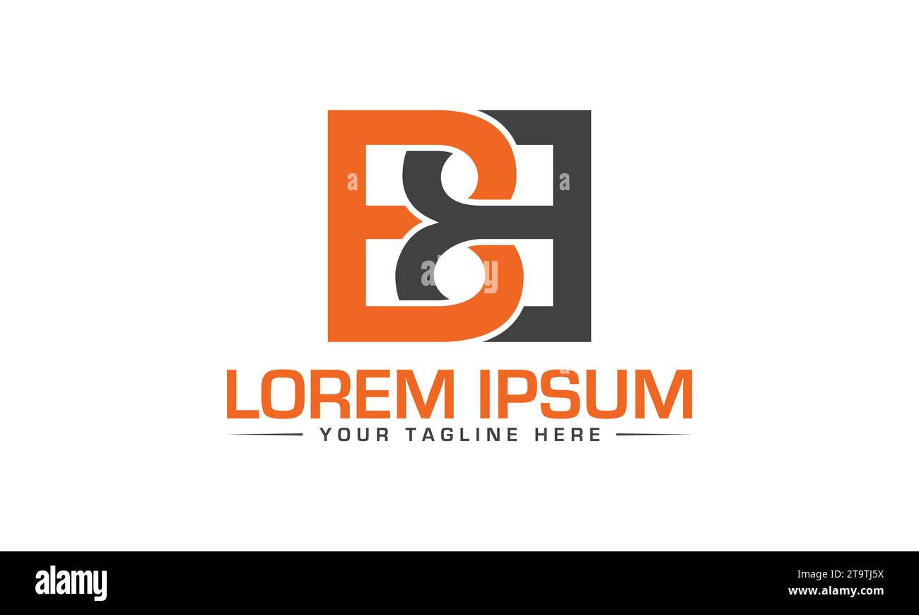 Logo BB Design esclusivo e moderno Illustrazione Vettoriale